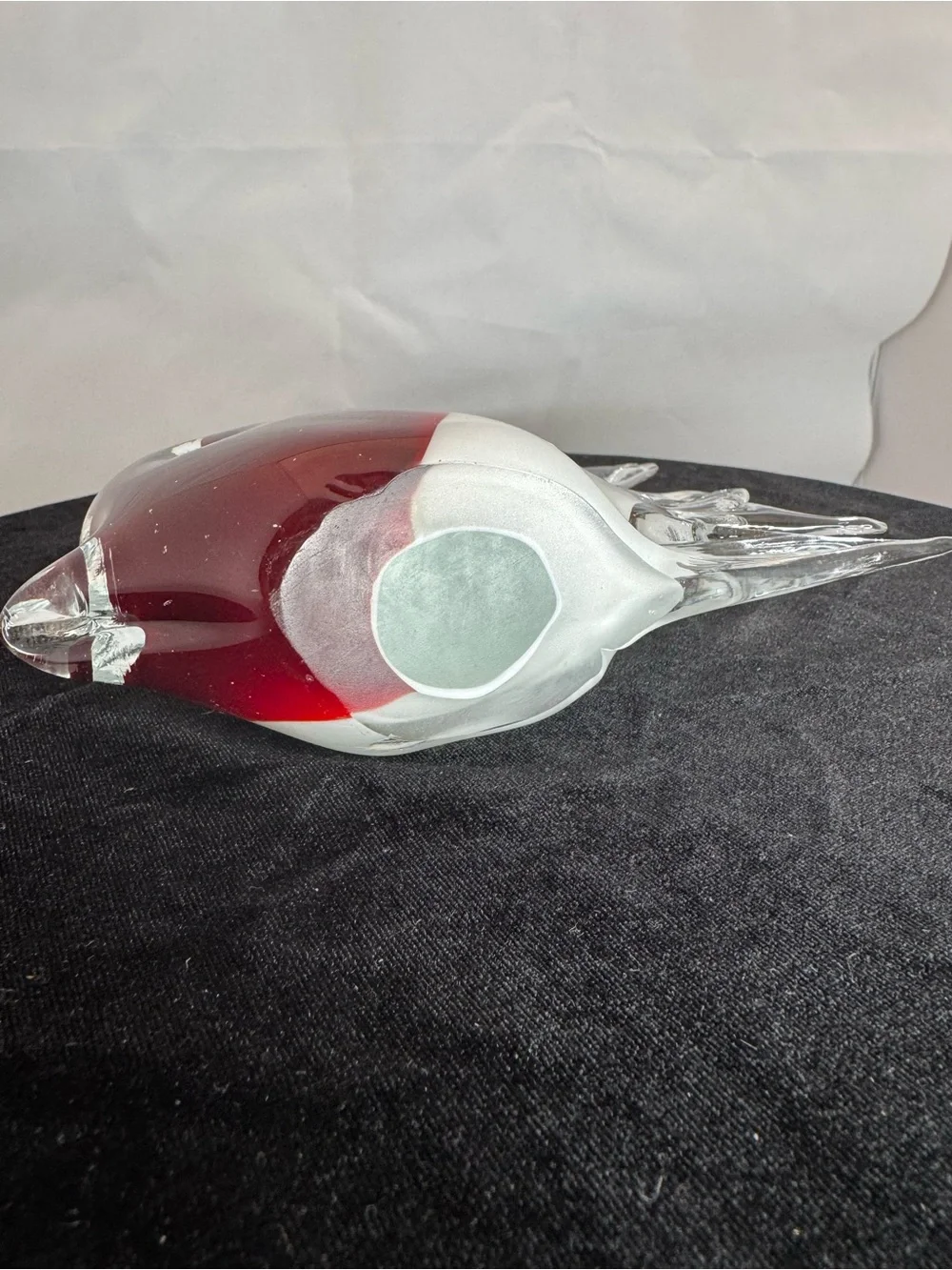 Vintage Murano-style Glass Fish paperweight